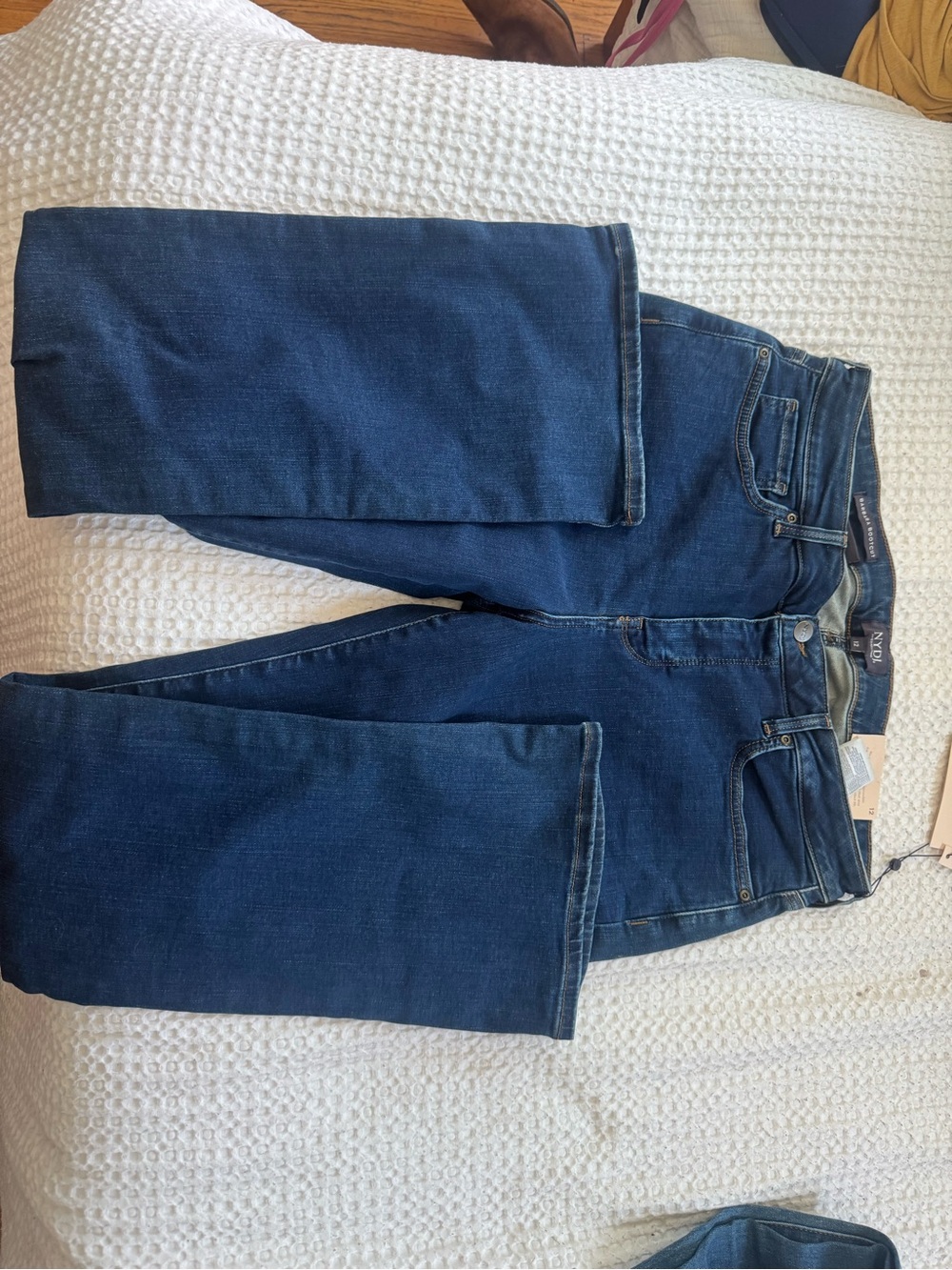 NYDJ Dark Blue Boot-Cut Jeans